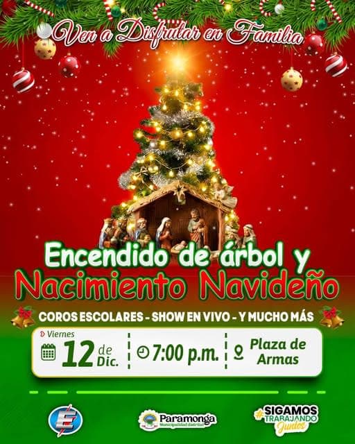 Navidad 2025 en Paramonga