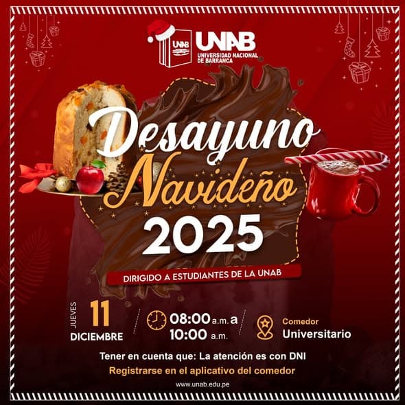 La UNAB se viste de Navidad: miles de estudiantes disfrutarán de un fin de año inolvidable
