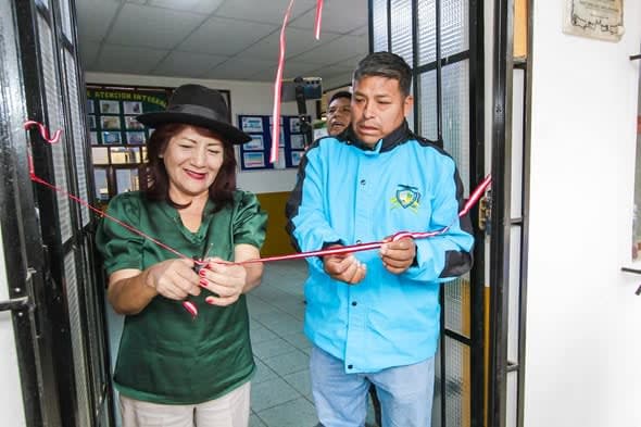 La Gobernadora Rosa Vásquez Cuadrado Entrega Obra de Mejoramiento del Puesto de Salud de Allauca, Mejorando la Atención Médica para Más de 500 Familias