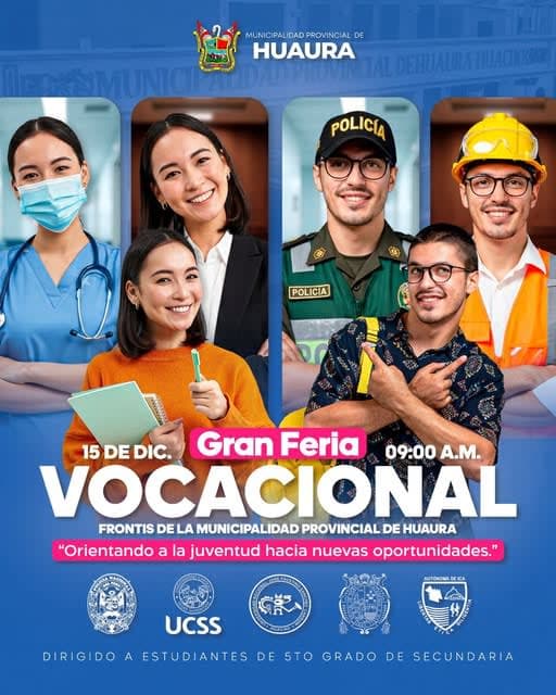 Descubre tu pasión en la Gran Feria Vocacional: Un evento que cambiará tu futuro